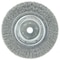 Weiler 6" Narrow Face Wheel, Short Trim, .006" Steel Fill, 5/8"-1/2" 1085 - alternate 1